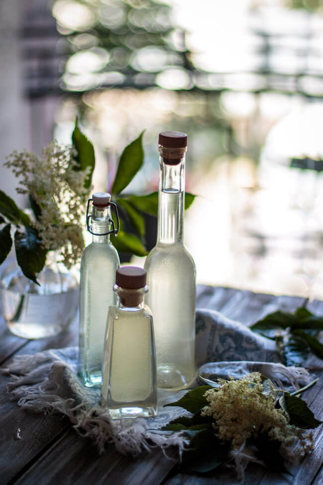 holunderblüten sirup hollersirup einkochen