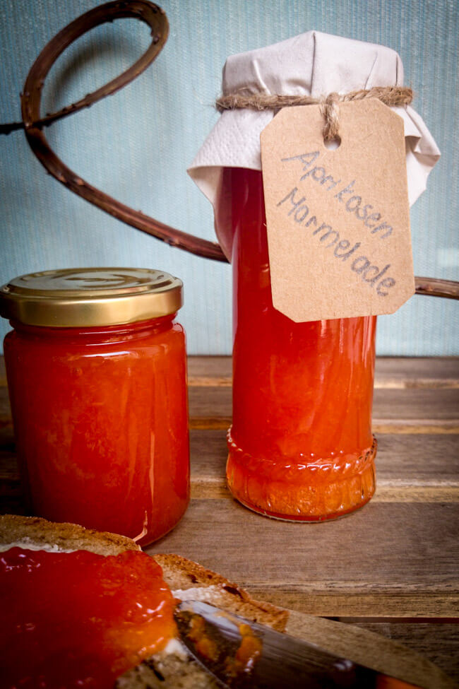 aprikosen marmelade konfitüre