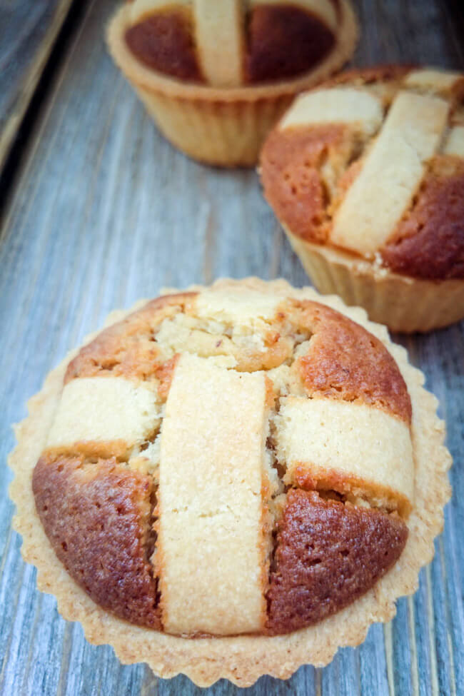 leipziger lerchen lärchen gebäck tradition marzipan törtchen tartelett
