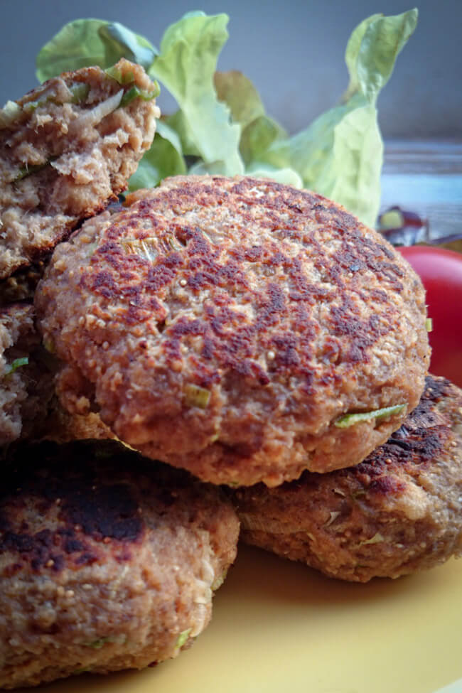 frikadellen buletten fleischplfanzerl mit amaranth