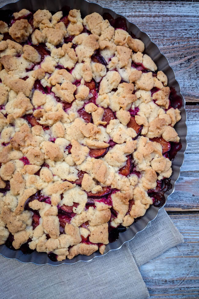 zwetschgen streuselkuchen tarte kuchen streusel pflaumen