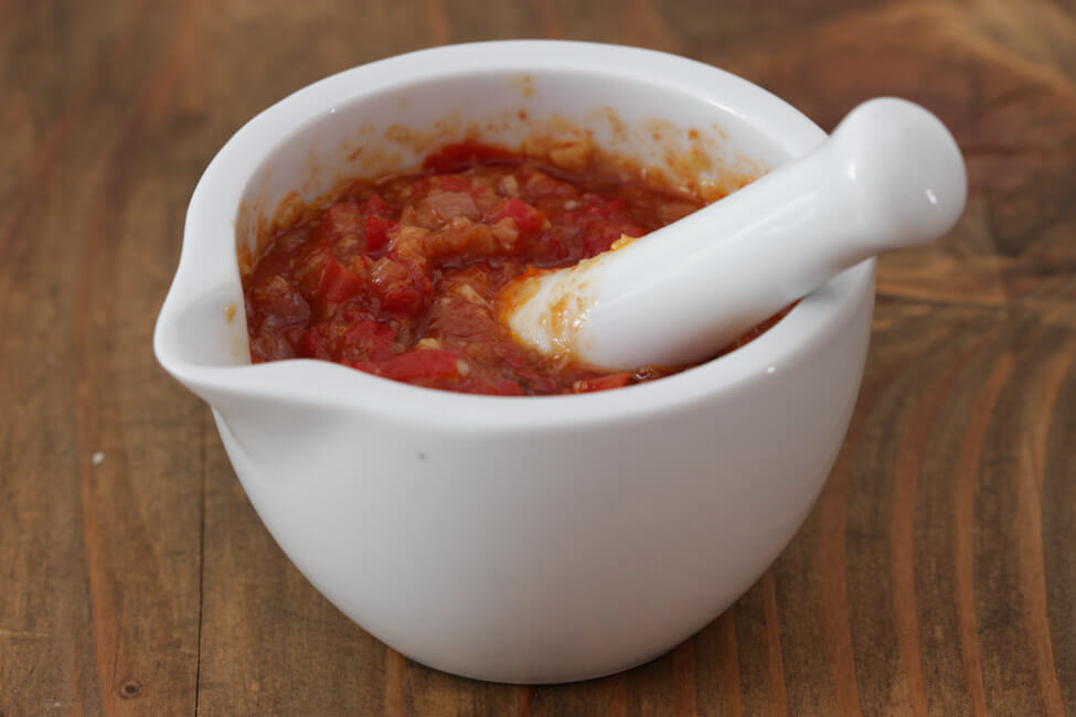 sambal oelek selbst machen chili sauce für döner türkisch