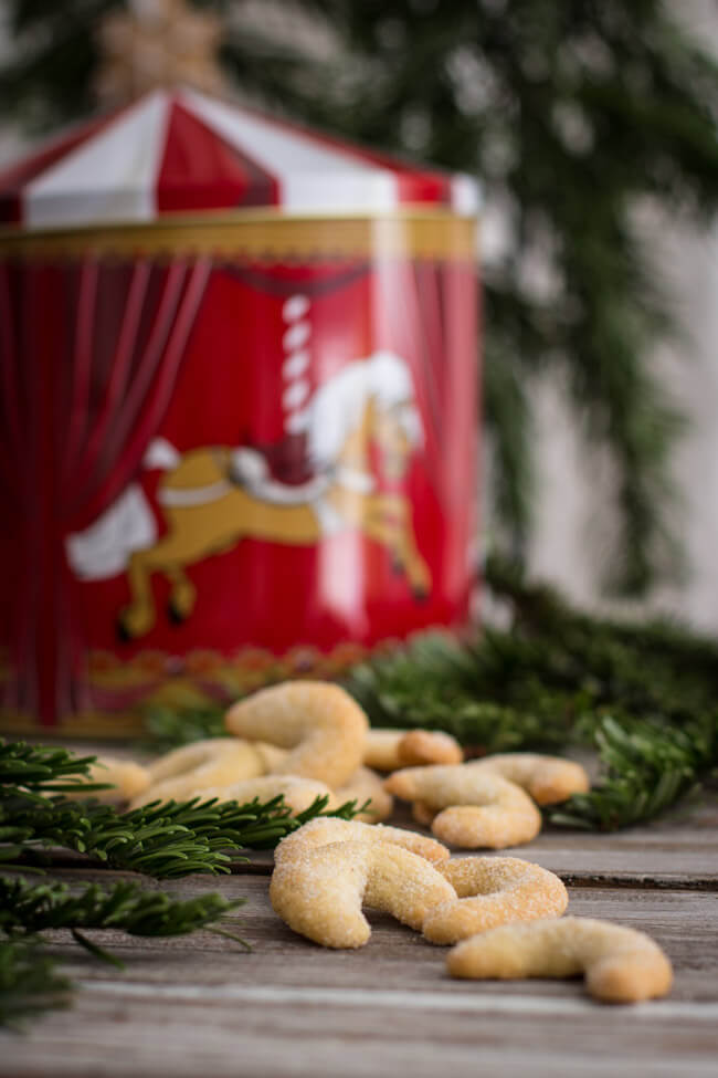 weihnachtsplätzchen vanille kipferl plätzchen weihnachten