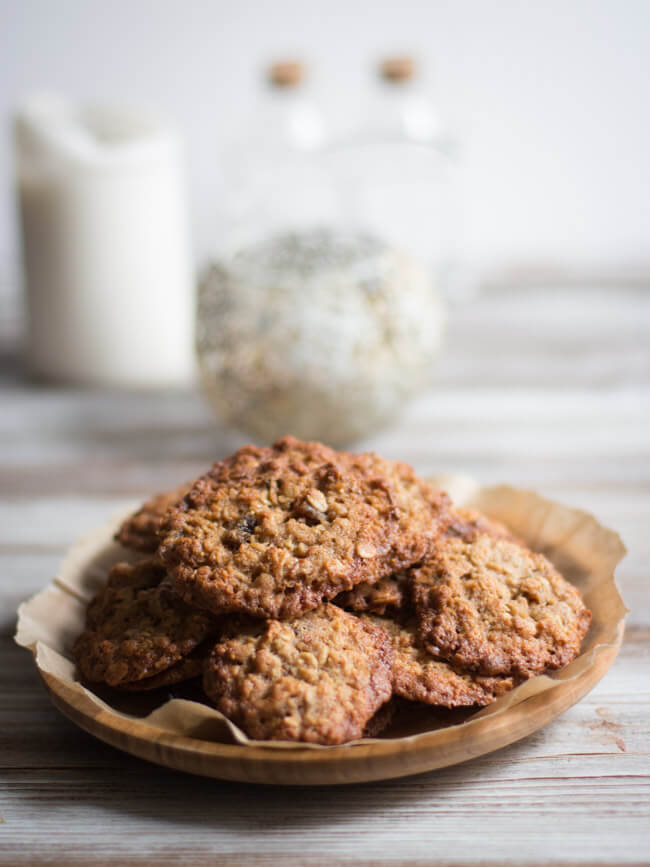 müsli kekse frühstück unterwegs cookies