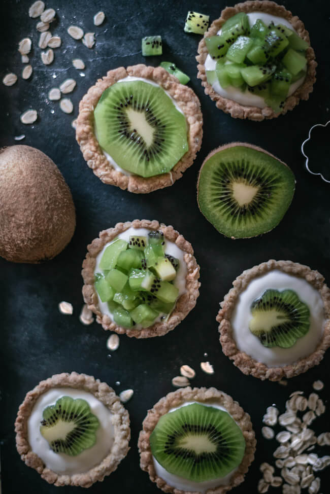 müslitörtchen kiwi joghurt müsli cup cake