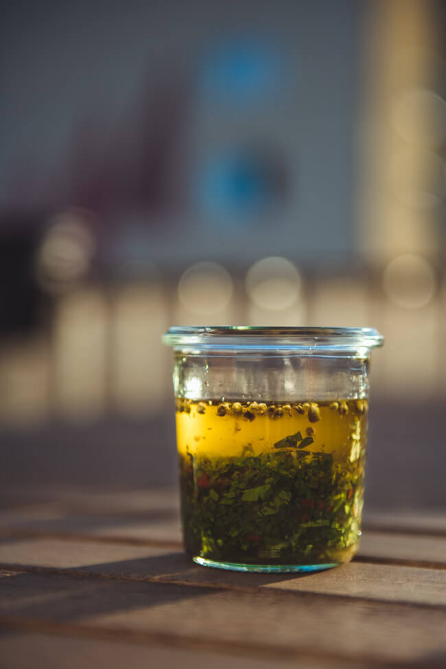 chimichurri dip chakall südamerikanisch öl gewürze kräuter chili knoblauch