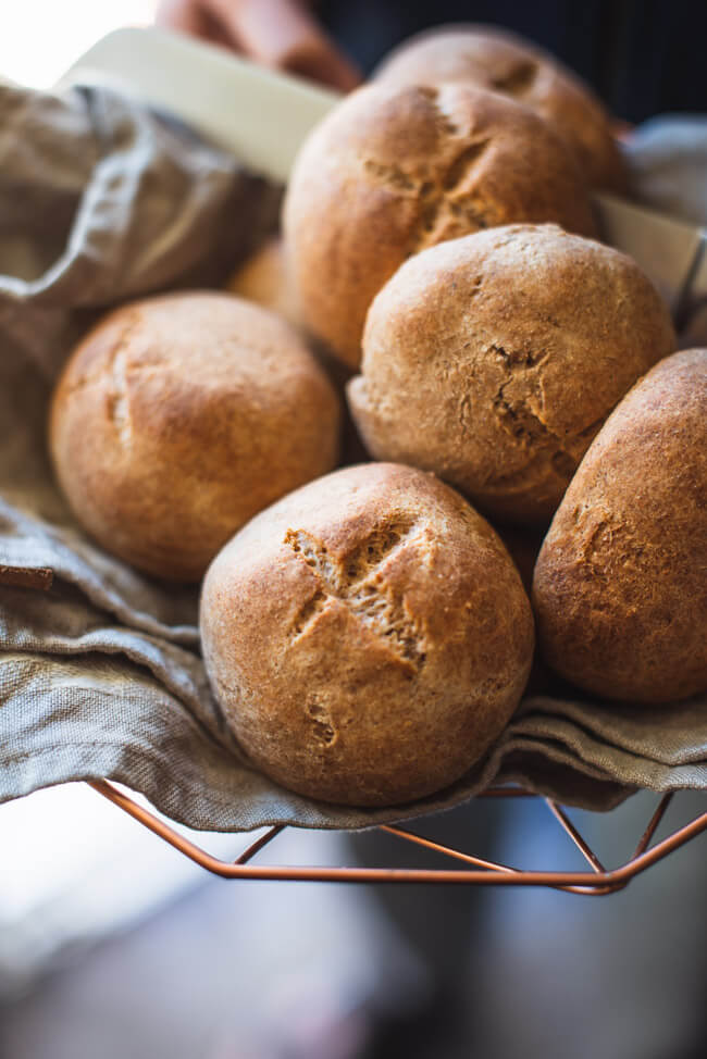 milchbrötchen dinkel vollkorn gesund vollwertig hefe milch fluffig