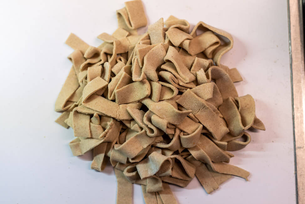 Pizzoccheri - Nudeln aus Buchweizenmehl aus Kitchen Impossible.