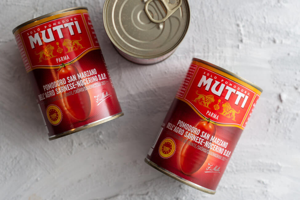 San Marzano AOP Dosentomaten von Mutti
