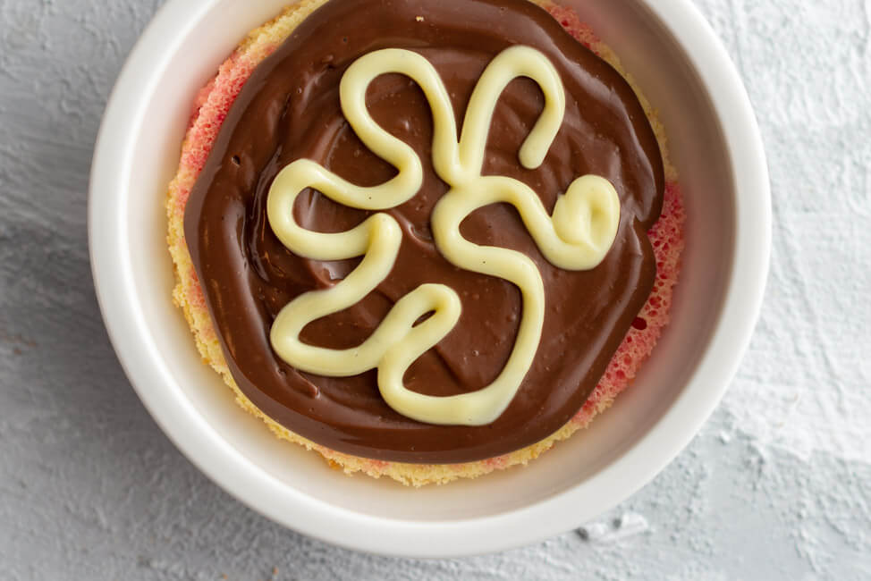Zuppa Inglese aus Kitchen Impoaaible in Schälchen angerichtet.