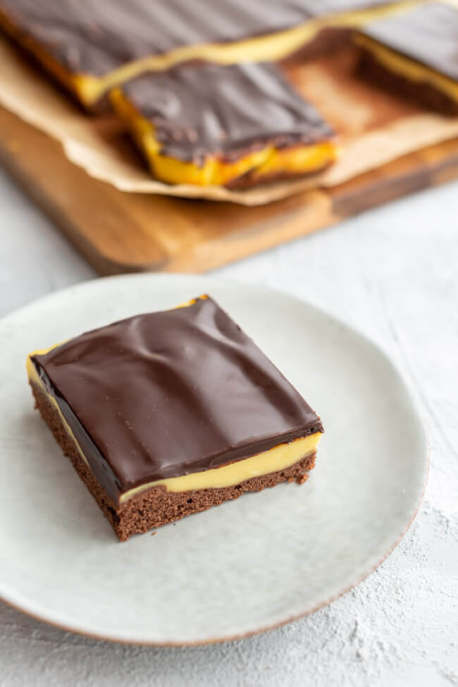 Puddingkuchen mit Eierlikör