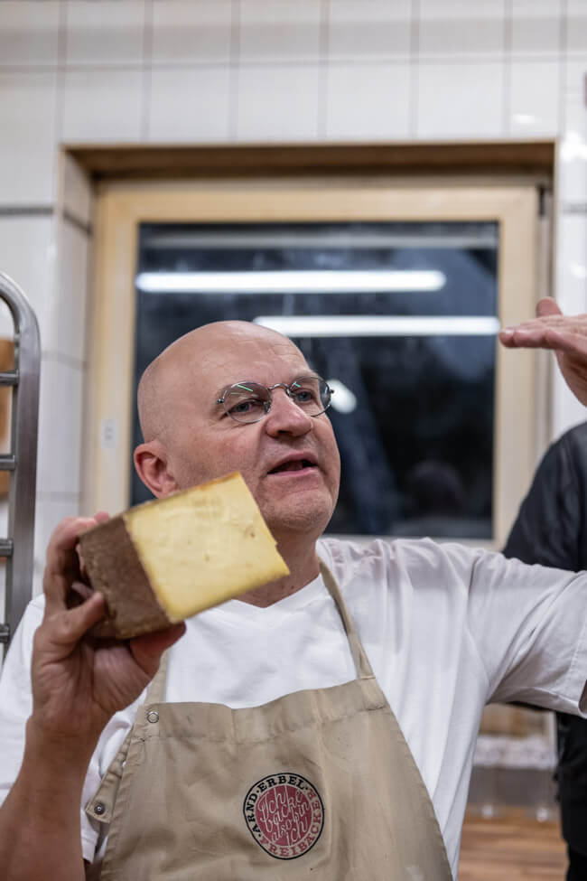 Arnd Erbel erzählt von leckerem Käse