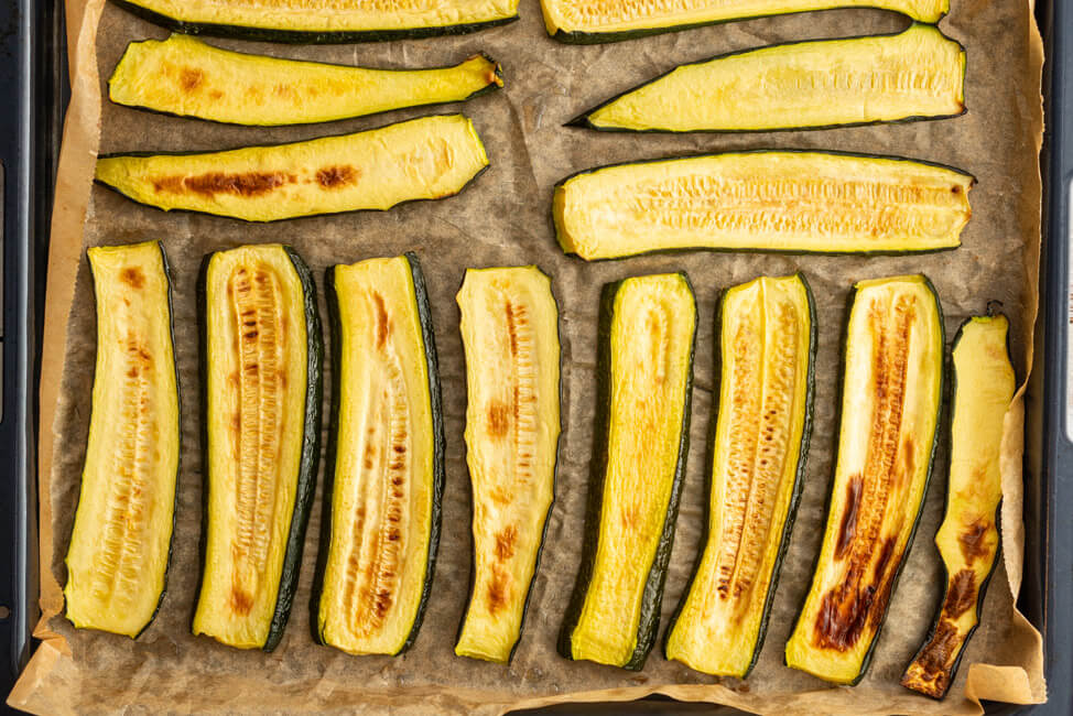 Zucchinischeiben