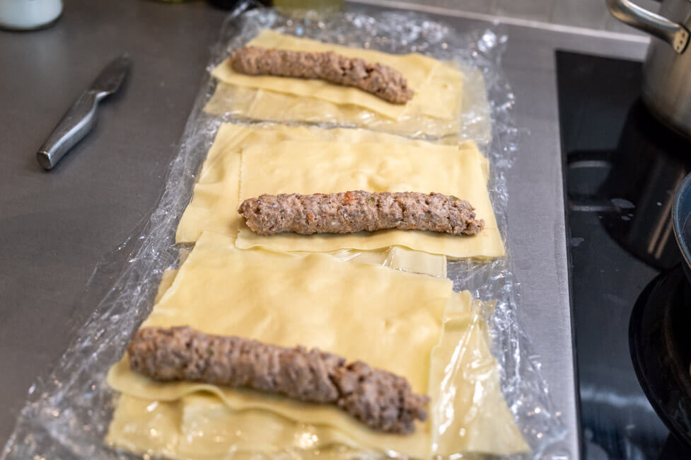 Cannelloni mit Füllung