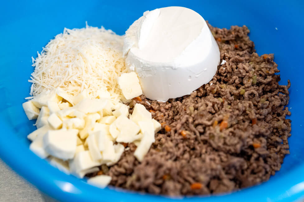 Füllung für die Cannelloni