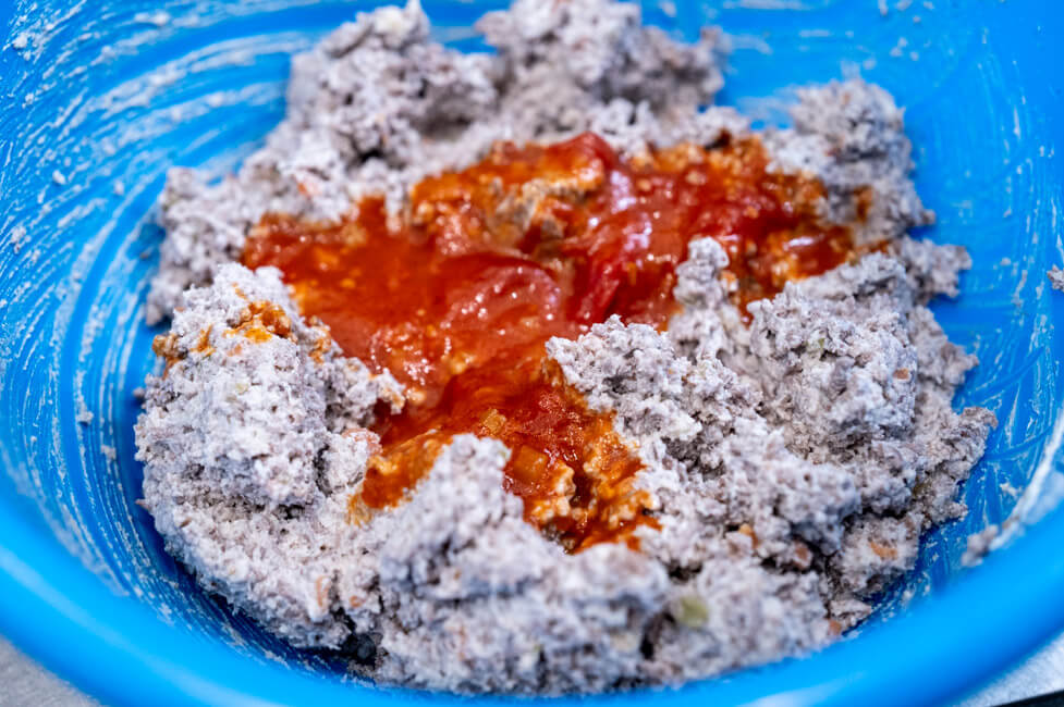 Füllung für die Cannelloni