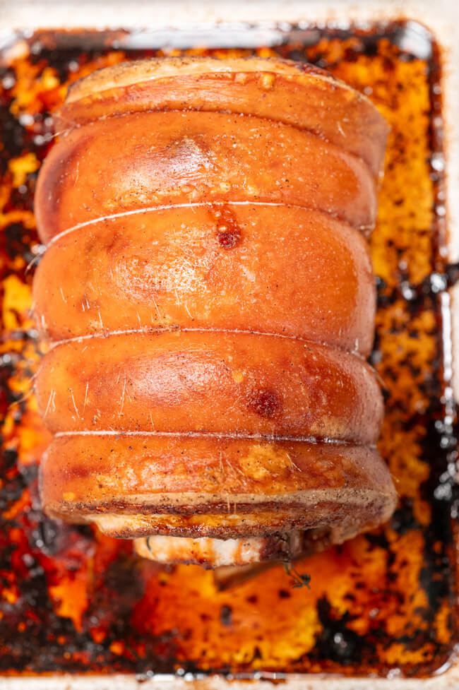 Porchetta in Backblech