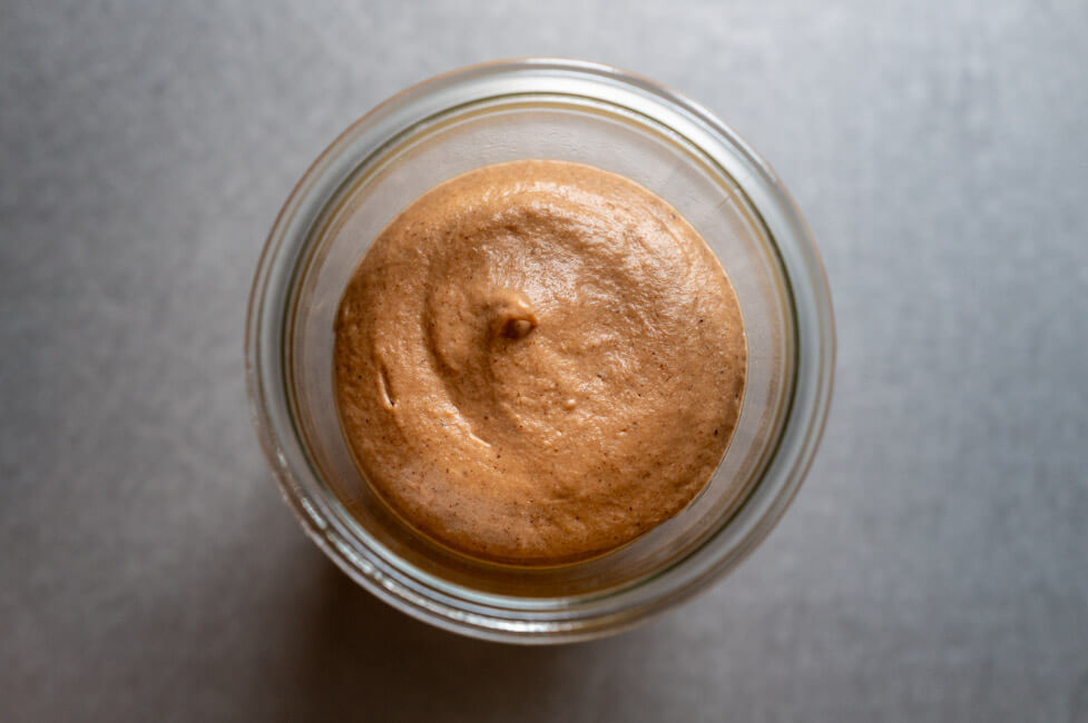 Vegetarische Foie Gras von Gabriel Kreuther in Weckglas