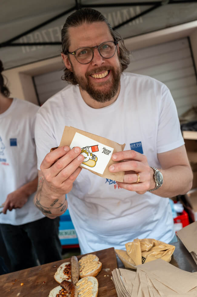 X.berg Duck Hot Dog von Philipp Vogel