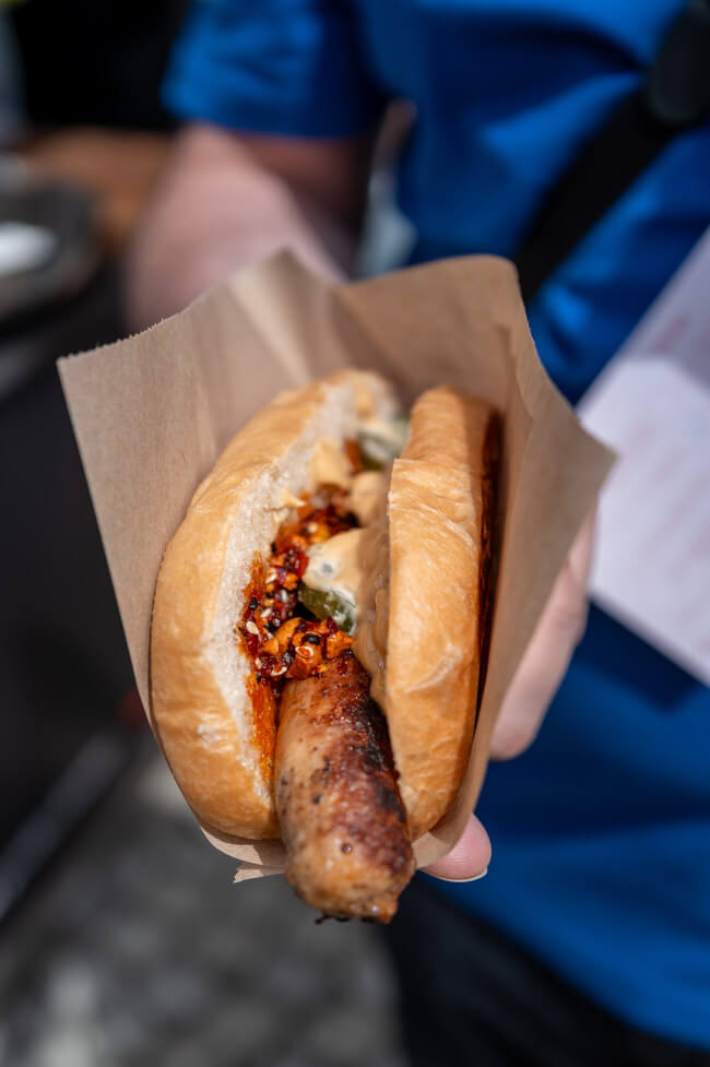 X.berg Duck Hot Dog von Philipp Vogel