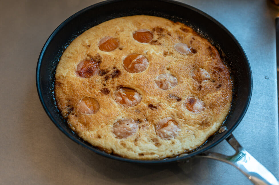 Tarte Tatin Pfannkuchen