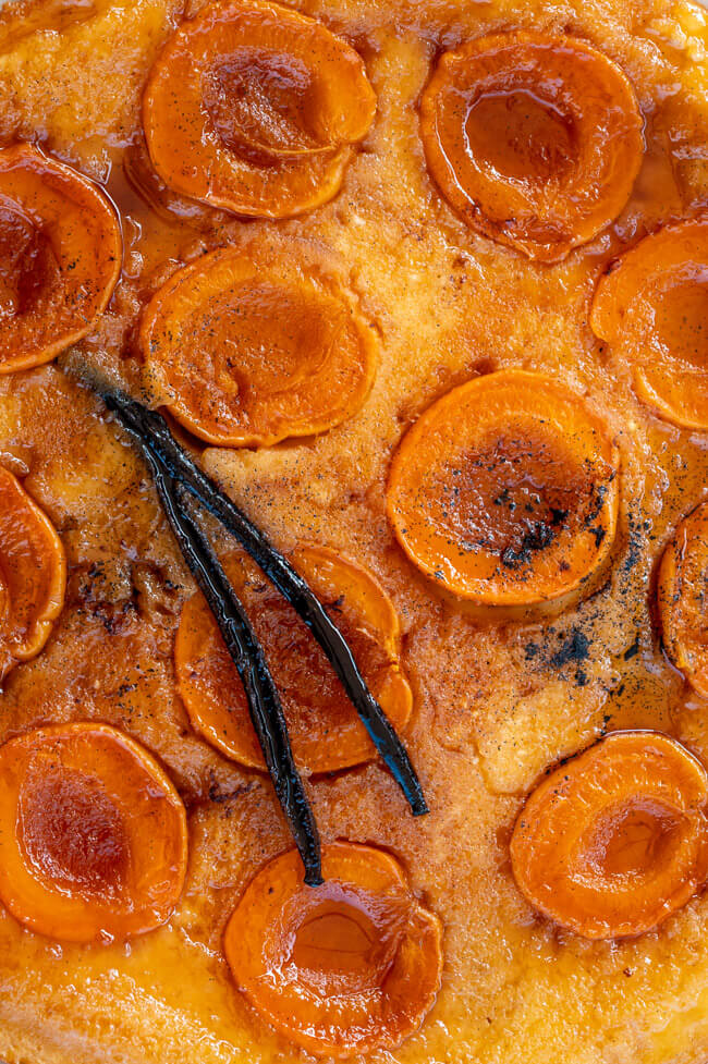 Tarte Tatin Pfannkuchen