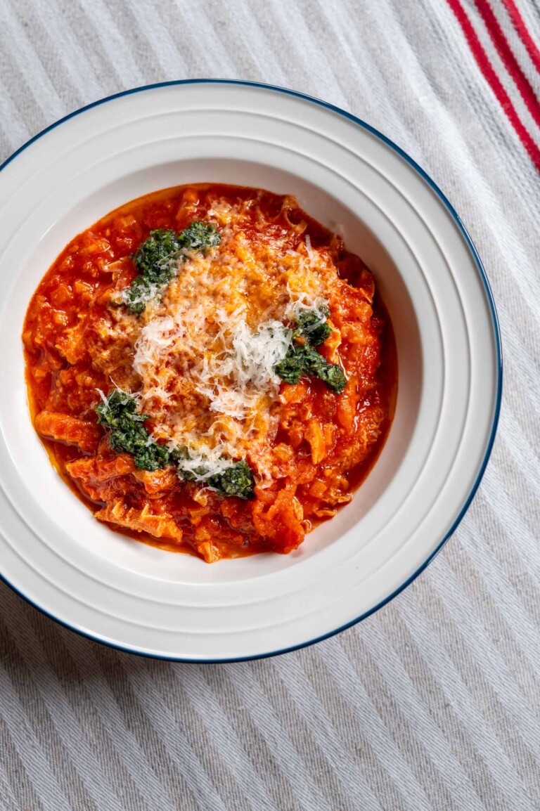 Trippa alla Parmigiana | Kutteln in Tomatensoße aus Kitchen Impossible