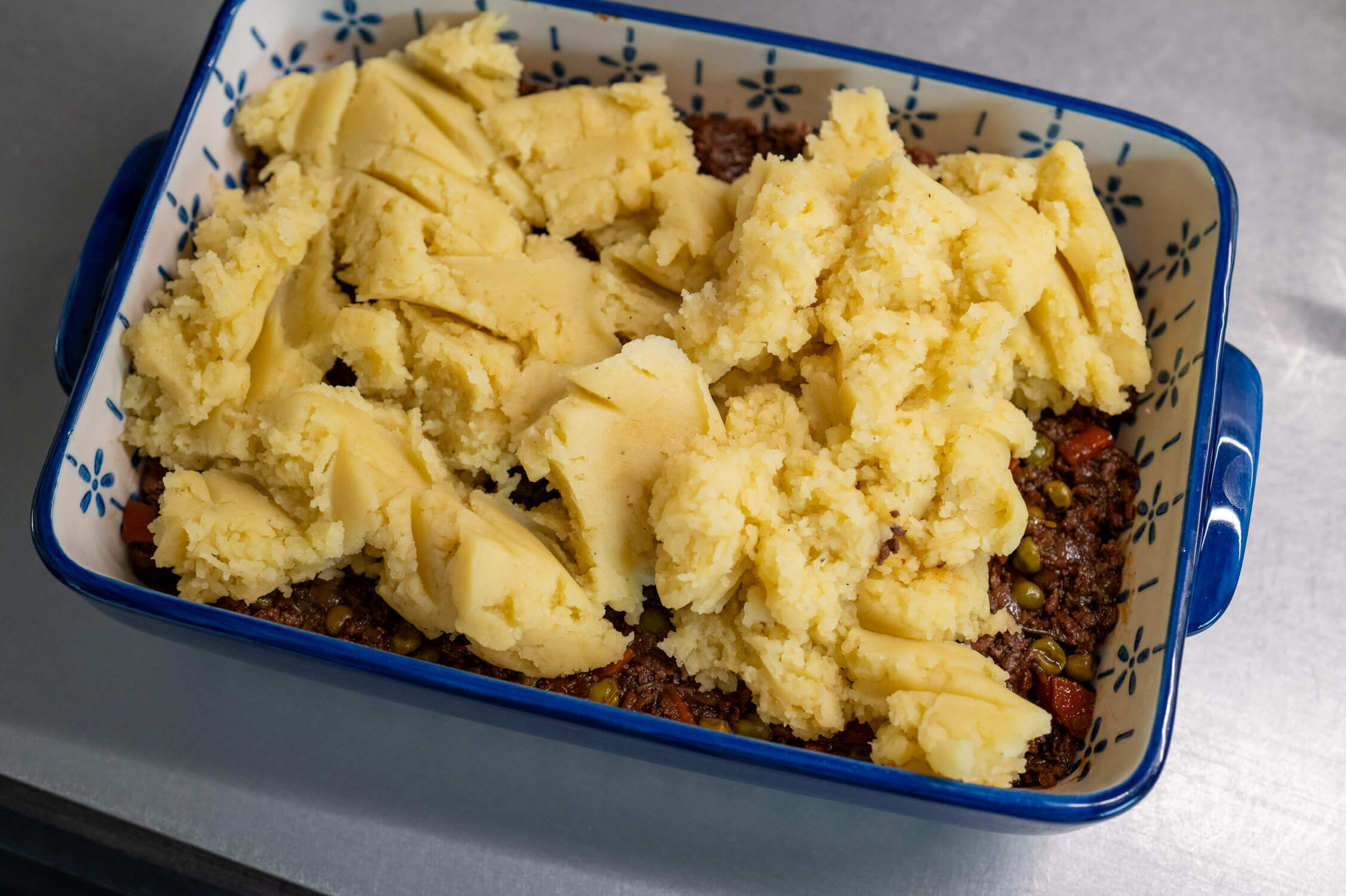 Sheperd's Pie in der Auflaufform