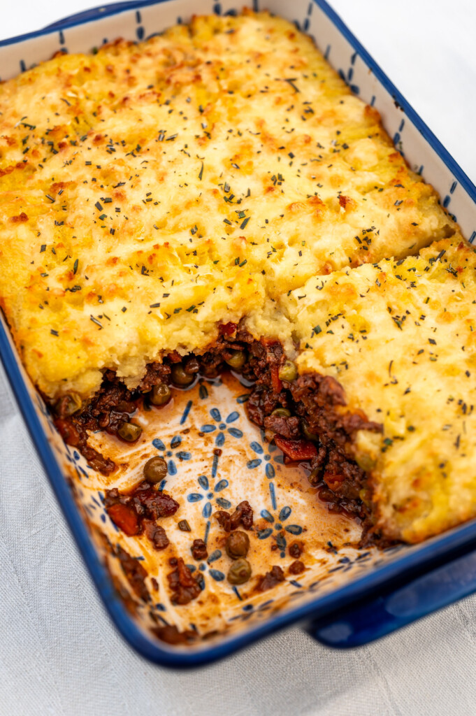 Sheperd's Pie in der Auflaufform