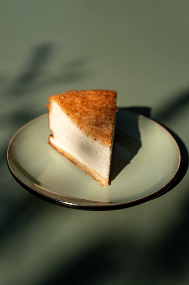 Haselnuss-Käsekuchen mit Skyr
